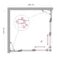 Душевой уголок BelBagno Luce LUCE-A-22-90+20-C-Cr 110x110 см профиль хром стекло прозрачное