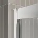 Душевой уголок BelBagno Luce LUCE-AH-21-120/80-C-Cr 105x100 см профиль хром стекло прозрачное