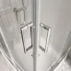 Душевой уголок BelBagno Luce LUCE-AH-22-110/100-C-Cr 110x100 см профиль хром стекло прозрачное