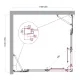 Душевой уголок BelBagno Luce LUCE-AH-22-120/105-C-Cr 120x105 см профиль хром стекло прозрачное