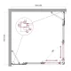 Душевой уголок BelBagno Luce LUCE-AH-22-125/120-C-Cr 125x120 см профиль хром стекло прозрачное