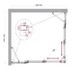 Душевой уголок BelBagno Luce LUCE-AH-22-130/100-C-Cr 130x100 см профиль хром стекло прозрачное