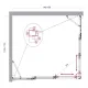 Душевой уголок BelBagno Luce LUCE-AH-22-150/110-C-Cr 150x110 см профиль хром стекло прозрачное