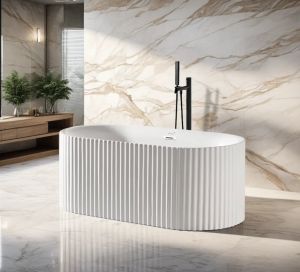 Акриловая ванна Cerutti SPA CEZA'S MW CT10348 170x75см белый матовый