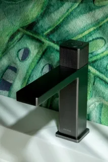 Смеситель для раковины Boheme Quad 159-GM автоматический оружейная сталь Смеситель для раковины Boheme Quad 159-GM автоматический оружейная сталь