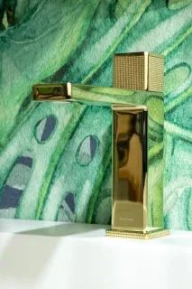 Смеситель для раковины Boheme Quad 159-G автоматический золото Смеситель для раковины Boheme Quad 159-G автоматический золото