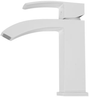 Смеситель для раковины Hansberge Cubito H1077W белый/хром