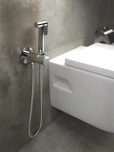 Гигиенический душ со смесителем Boch Mann Braies BM10408 хром