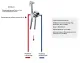 Гигиенический душ со смесителем Boch Mann Braies BM10408 хром