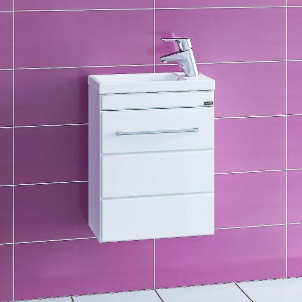 Подвесная тумба под раковину Санта Омега 207036 40 см белый