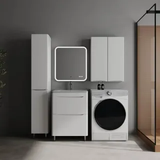Тумба под раковину  Style Line Бергамо Мини СС-00002511  60 см белый