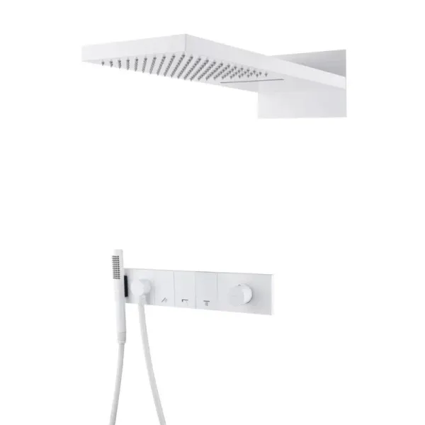 Душевой комплект Boheme Zodiac 132-MW белый матовый