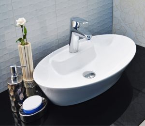 Раковина-чаша CeramaLux 9398 белая 61 см