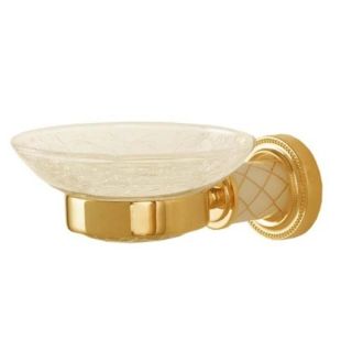 Мыльница Boheme Murano 10903-W-G золото/белый Мыльница Boheme Murano 10903-W-G золото/белый