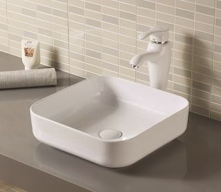 Раковина-чаша CeramaLux D1303 Белая 39 см