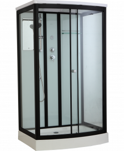 Timo Standart T-6615 Black душевая кабина (120*90*220)