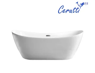 Акриловая ванна Cerutti SPA NEMI170II CT10506 отдельностоящая 170x74 см белый Акриловая ванна Cerutti SPA NEMI170II CT10506 отдельностоящая 170x74 см белый
