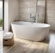 Акриловая ванна Cerutti SPA d'ISEO170II CT10509 отдельностоящая 170x75 см белый