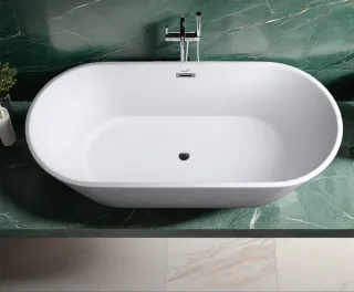 Акриловая ванна Cerutti SPA d'ISEO170II CT10509 отдельностоящая 170x75 см белый