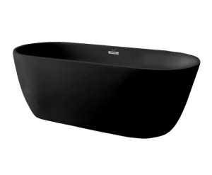 Ванна акриловая Ceruttispa d'Iseo MB CT10512 170x75 см чёрный матовый