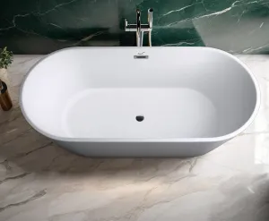 Акриловая ванна Cerutti SPA RESIA170II CT10514 отдельностоящая 170x75 см белый