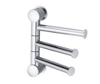 Wasserkraft K-1053 Держатель полотенец 3-е рога, короткие Wasserkraft K-1053 Держатель полотенец 3-е рога, короткие