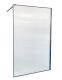 Душевая перегородка Cerutti SPA STRIP T120 120см чёрный