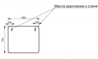 Зеркало Эстет Kare Luxe ФР-00006003 80см Зеркало Эстет Kare Luxe ФР-00006003 80см