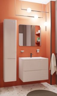 Пенал подвесной Эстет Kare Luxe ФР-00006001 Л 35см белый Пенал подвесной Эстет Kare Luxe ФР-00006001 Л 35см белый