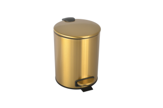 Ведро для мусора Boheme с педалью MEDICI бронза