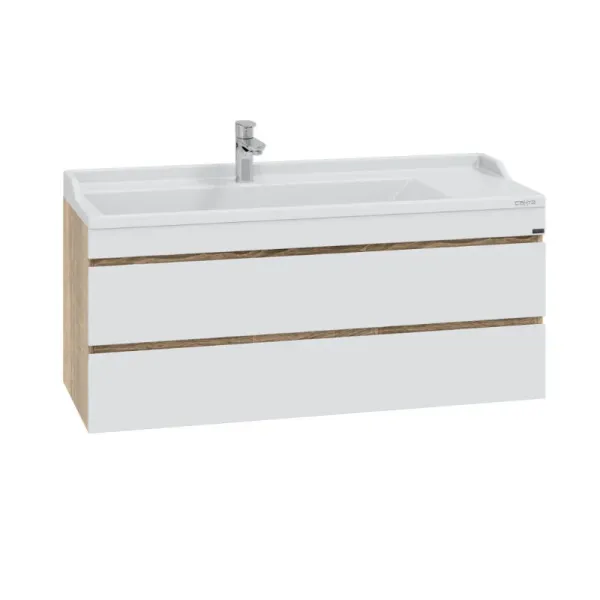 Подвесная тумба под раковину Санта Марс 700425 120 см янтарный