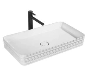 Раковина-чаша CeramaLux W1531-D1408 Белая 65.5 см