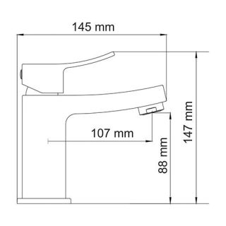 Wasserkraft Aller 1064 Смеситель для раковины Wasserkraft Aller 1064 Смеситель для раковины