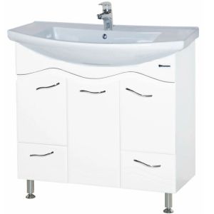 Тумба под раковину Bellezza Мари 85см белый 00000010141