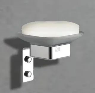 Мыльница стеклянная с держателем Boch Mann BM10661 хром Мыльница стеклянная с держателем Boch Mann BM10661 хром