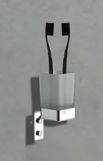 Стакан с держателем Boch Mann BM10663 хром Стакан с держателем Boch Mann BM10663 хром