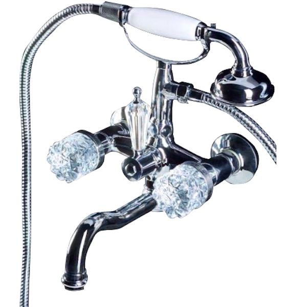 Смеситель для ванны Boheme Crystal хром 273-CRST Смеситель для ванны Boheme Crystal хром 273-CRST