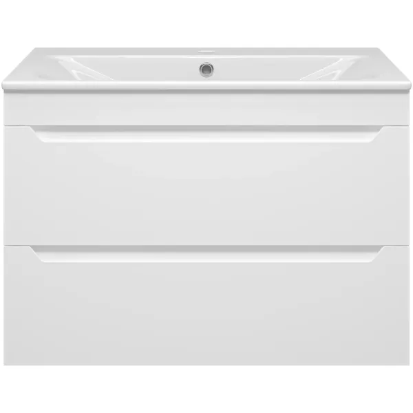 Подвесная тумба под раковину Misty Бриз П-Бри-09080-012Я 78.5 см белый