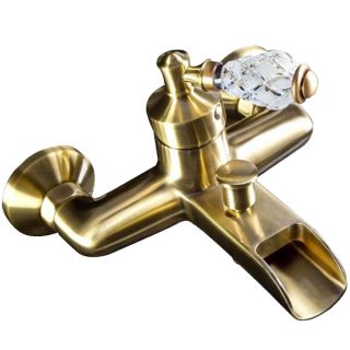 Смеситель для ванны Boheme Vogue Crystal бронза 203-CRST Смеситель для ванны Boheme Vogue Crystal бронза 203-CRST