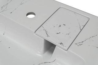Раковина над стиральной машиной Stella Polar Солярис SP-00001687 60см белый мрамор Раковина над стиральной машиной Stella Polar Солярис SP-00001687 60см белый мрамор
