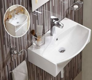 Раковина-чаша CeramaLux 78014D белая 60 см