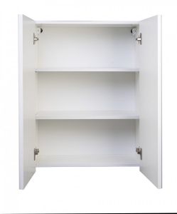 Навесной шкаф Style Line Даймонд 60 Люкс Plus белый СС-00002255