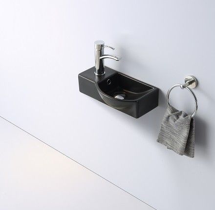 Раковина-чаша CeramaLux 7947ARMB черная 41 см Раковина-чаша CeramaLux 7947ARMB черная 41 см