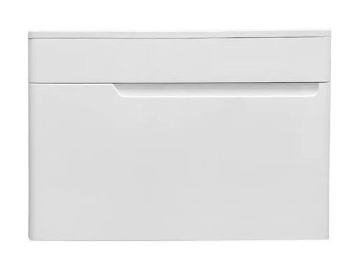 Подвесная тумба под раковину Kare Luxe ФР-00007069 70см один ящик белый Подвесная тумба под раковину Kare Luxe ФР-00007069 70см один ящик белый