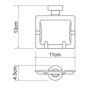 Wasserkraft K-1081 Емкость для мусора