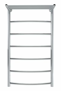 Полотенцесушитель водяной Indigo Arc LASHW100-50P с полкой 100x50 см хром