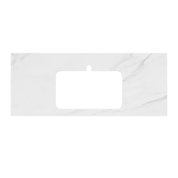 Столешница Kerama Marazzi Plaza Classic Монте Тиберио PL2.SG507120R\120 120 см белый натуральный
