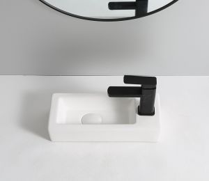 Раковина-чаша CeramaLux 9272L белая 36.5 см