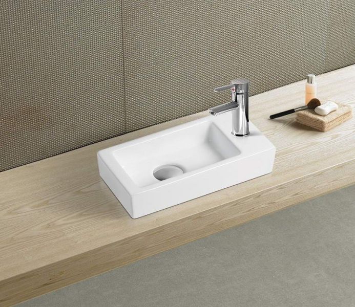 Раковина-чаша CeramaLux 9272L белая 36.5 см