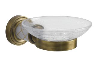 Мыльница Boheme Murano бронза 10903-BR Мыльница Boheme Murano бронза 10903-BR